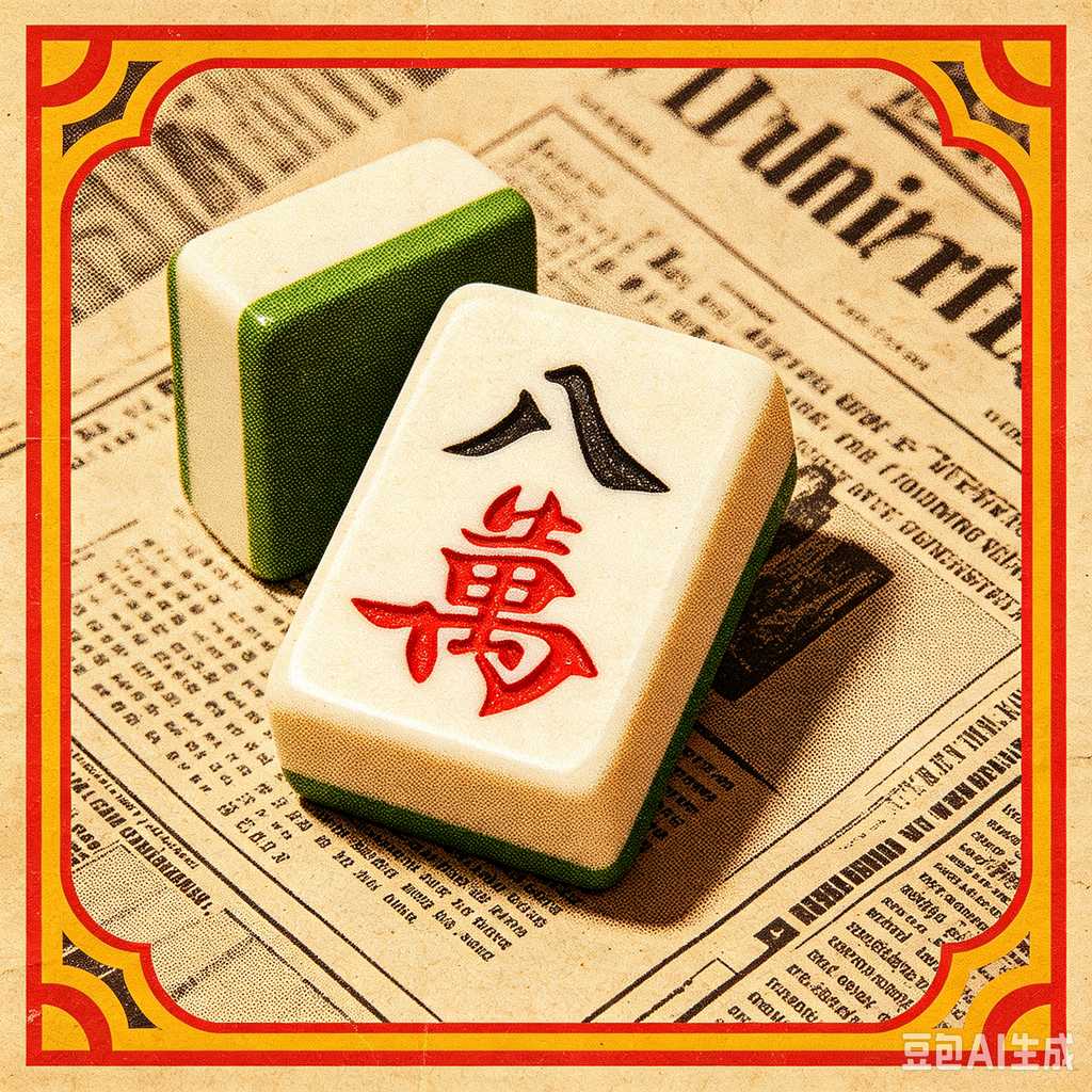 uniform color mahjong set print